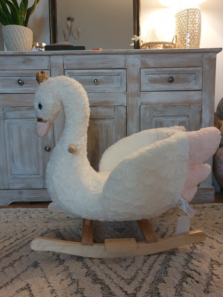 baby swan rocker